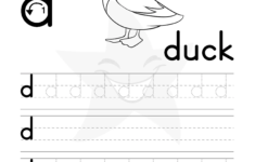 Free Letter D Tracing Worksheets Fun Skill Building For Preschool