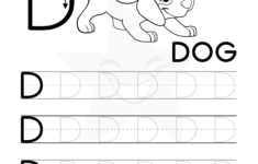 Free Letter D Tracing Worksheets Fun Skill Building For Preschool