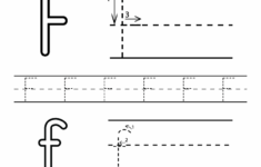 Free Letter F Alphabet Learning Worksheet For Preschool