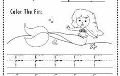 Free Letter F Tracing Worksheets Sly Spoon