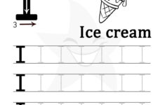 Free Letter I Tracing Worksheets Created By Graphic Designer Teacher Worksheets Library