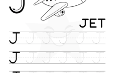 Free Letter J Tracing Worksheets Fun Educational For Kids