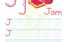 Free Letter J Tracing Worksheets Fun Educational For Kids
