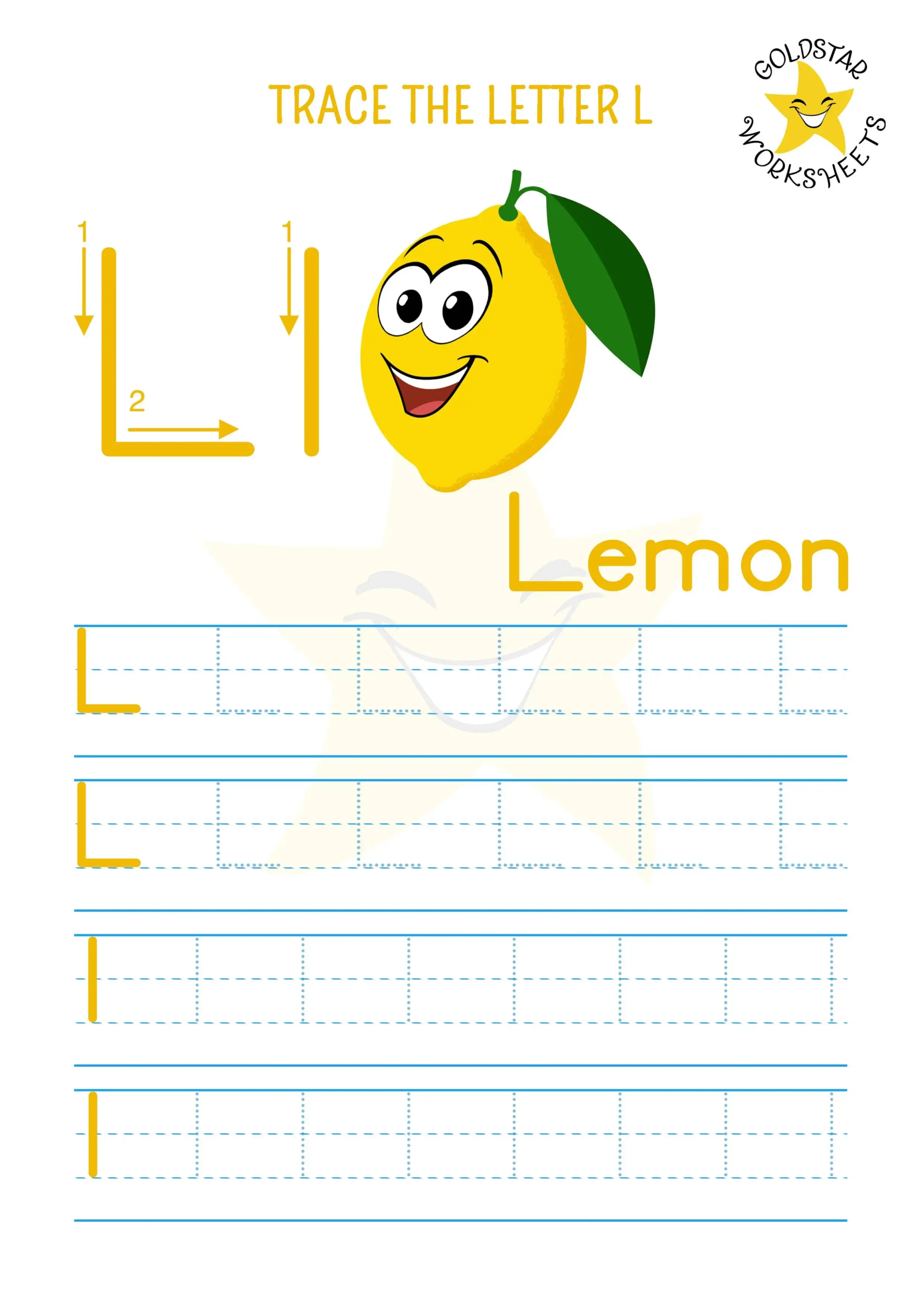 Free Letter L Tracing Worksheets Bright Fun And Engaging Designs 