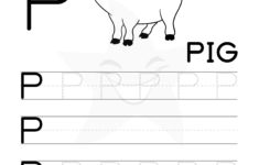Free Letter P Tracing Worksheets Panda Pig Penguin Fun