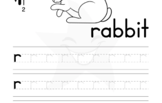 Free Letter R Tracing Worksheets Kids Love Our Cute Pictures