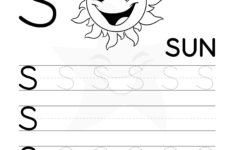 Free Letter S Tracing Worksheets For Kids Vibrant Original Designs