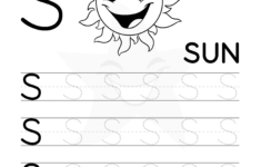 Free Letter S Tracing Worksheets For Kids Vibrant Original Designs