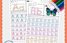 Free Letter Tracing Worksheets A Z Handwriting Practice Fun Early Learning