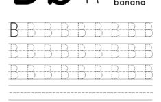 Free Letter Tracing Worksheets Paper Trail Design
