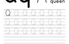 Free Letter Tracing Worksheets Paper Trail Design