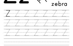 Free Letter Tracing Worksheets Paper Trail Design