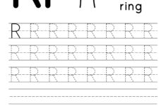 Free Letter Tracing Worksheets Paper Trail Design