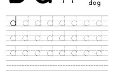 Free Letter Tracing Worksheets Paper Trail Design