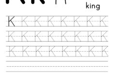 Free Letter Tracing Worksheets Paper Trail Design