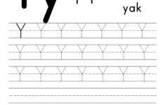 Free Letter Tracing Worksheets Paper Trail Design