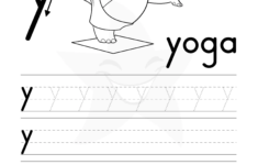 Free Letter Y Tracing Worksheets Make Preschool Learning Fun