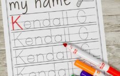 Free Name Writing Practice Editable Tracing Template 2025 The Primary Parade