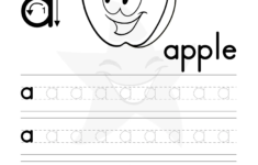 Free Printable Letter A Tracing Sheets For Kids Master The Alphabet