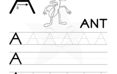 Free Printable Letter A Tracing Sheets For Kids Master The Alphabet