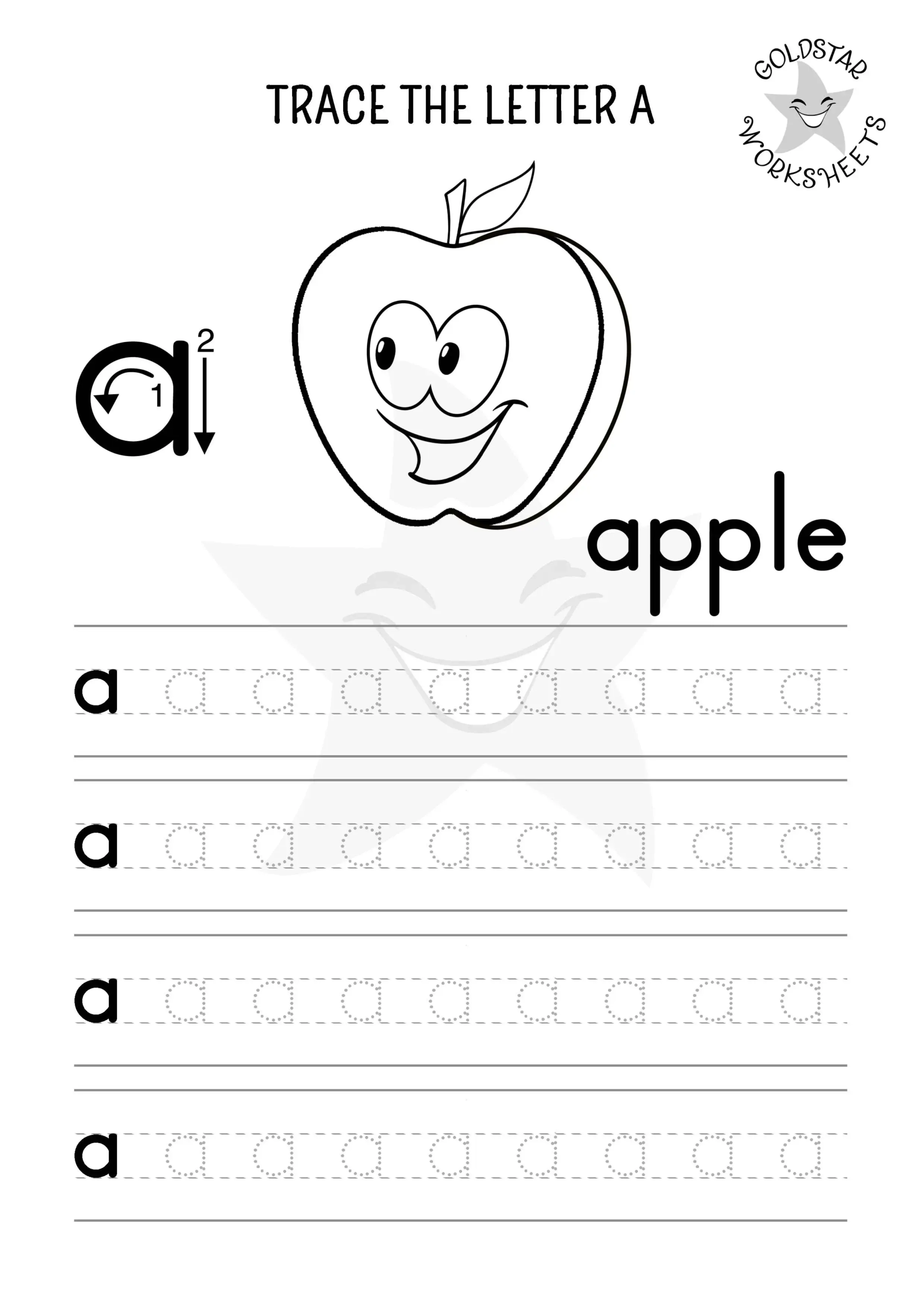 Free Printable Letter A Tracing Sheets For Kids Master The Alphabet 
