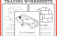 Free Printable Letter I Tracing Worksheets For Preschool