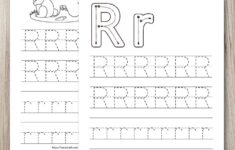 Free Printable Letter R Tracing Worksheets R Is For Rabbit The Worksheets Library