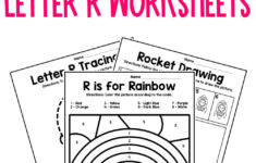 Free Printable Letter R Worksheets The Keeper Of The Memories
