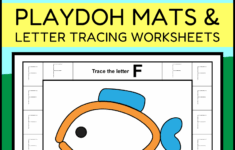 Free Printable Letter Tracing Alphabet Playdoh Mats A To Z