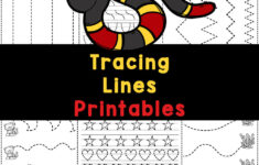FREE Printable Tracing Lines Worksheets For Preschool And 3 Year Olds