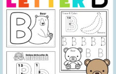 Letter B Preschool Printables Preschool Mom