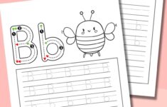 Letter B Tracing Worksheets Free Printables