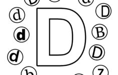 Letter D Free Worksheets TeachersMag
