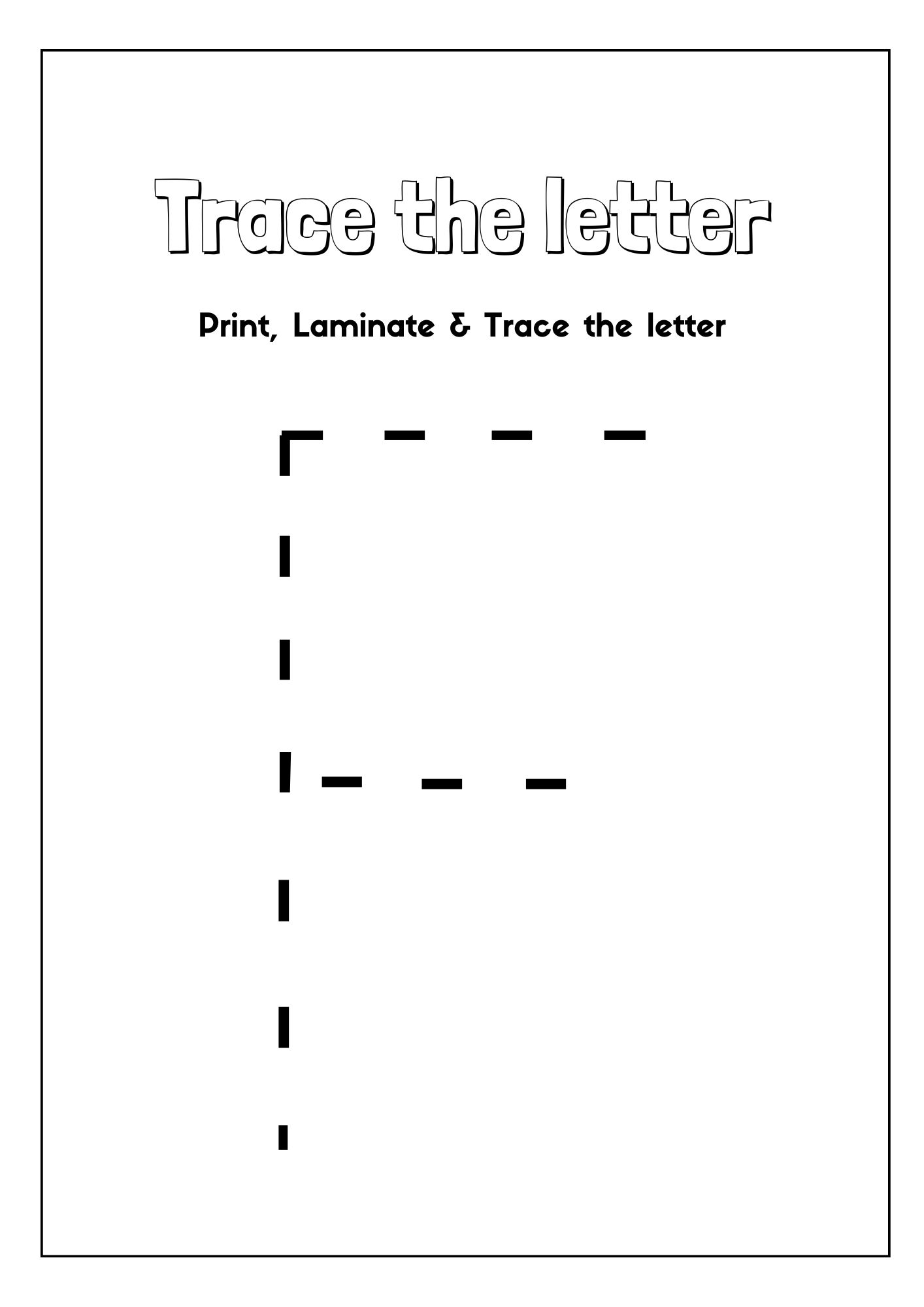 Letter F Activities For Toddler Preschool Kindergarten Printable PDF