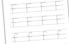 Letter F Tracing Worksheets Free Nature Inspired Learning