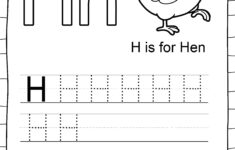 Letter H Free Worksheets TeachersMag