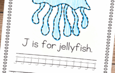 Letter J Tracing Worksheets Homeschool Preschool