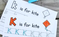 Letter K Tracing Worksheets Mary Martha Mama