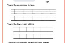 Letter L Worksheets For Preschool Free Printable