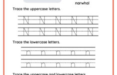 Letter N Worksheets For Preschool Free Printable