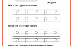 Letter P Worksheets For Preschool Free Printable