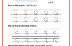 Letter Q Worksheets For Preschool Free Printable