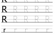 Letter R Alphabet Tracing Worksheets Free Printable PDF Worksheets Library