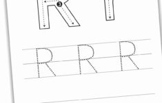 Letter R Tracing Worksheets Free Nature Inspired Learning