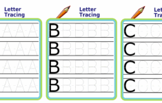 Letter Tracing 26 Upper And Lower Case Letters 10 Numbers The Trip Clip Blog