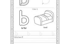 Letter Tracing And Coloring Worksheet For Preschoolers Practice Writing Letters Made By Teachers