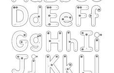 Letter Tracing Upper Lower Case Etsy