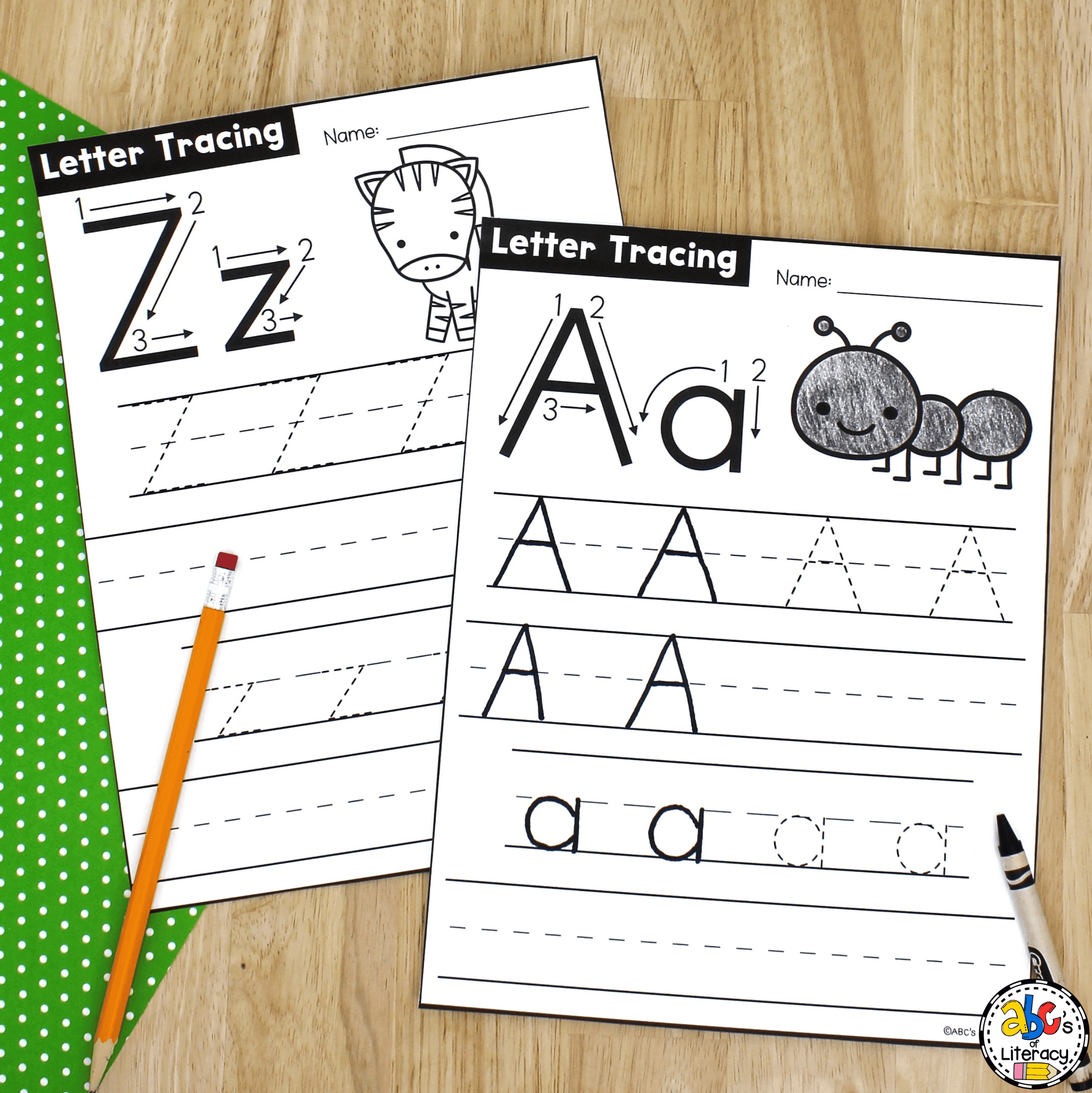 Simple Letter Tracing Worksheet Free Printables