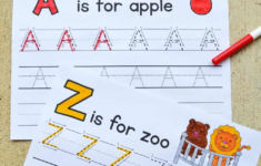 Letter Tracing Worksheets Free Handwriting Practice Mary Martha Mama