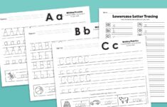 Letter Tracing Worksheets From A Z
